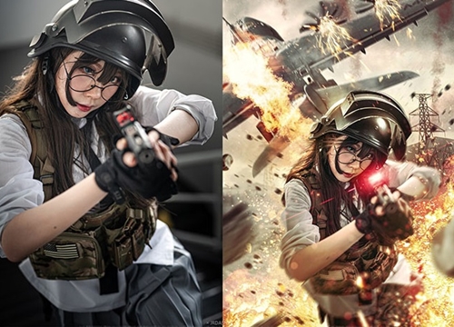 PUBG: Choáng ngợp với loạt ảnh cosplay before after đầy ảo diệu