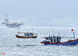 Tàu sân bay Mỹ tiến vào Đà Nẵng