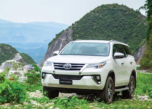 Toyota Fortuner giảm giá trăm triệu tại đại lý