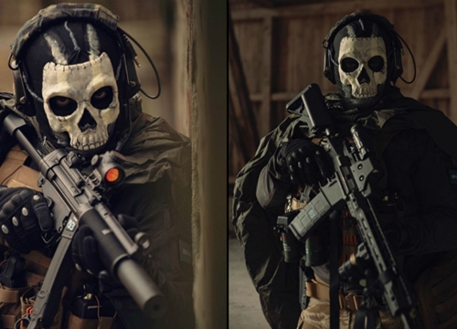 Chiêm ngưỡng màn hóa thân thành Ghost trong Call of Duty cực chân thật của một cosplayer