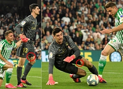 Real gặp khó khi Courtois chấn thương