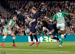 Thua đau Betis, Real Madrid dâng ngôi đầu cho Barca