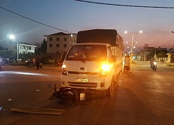 Va chạm với ô tô tải, người đi xe máy tử vong thương tâm