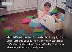 Xuống dưới nhà nhận chuyển phát nhanh, khi trở về nhìn cảnh tượng diễn ra ở phòng khách người mẹ không khỏi kinh hãi
