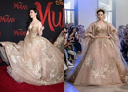 Bỏ tai ngoài lời chê bai, Lưu Diệc Phi đẹp mê hồn với chiếc đầm Haute Couture Elie Saab xa xỉ