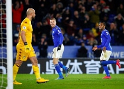 Jamie Vardy bứt tốc trong cuộc đua Giày vàng