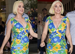 Katy Perry lần đầu xuất hiện với bụng bầu sau màn giữ của vì sợ bị 'chôm' mất chiếc nhẫn kim cương Orlando Bloom tặng