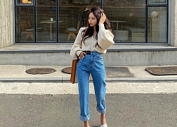 Mix đồ tôn dáng, ăn gian chân dài với quần jeans