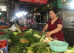 Rau củ trái cây Trung Quốc đã về lại chợ đầu mối