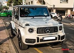 Thêm một chiếc Mercedes-AMG G 63 Edition 1 xuất hiện trên phố Sài Gòn, màu sắc dễ gây nhầm lẫn với xe Minh 'nhựa'