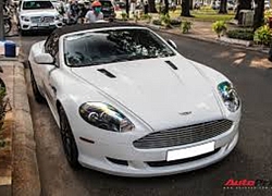 Aston Martin DB9 Volante từng của ông Đặng Lê Nguyên Vũ tái xuất trên phố Sài Gòn