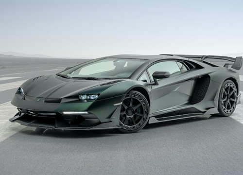 Lamborghini Aventador SVJ biến hình trong bản độ riêng từ Mansory