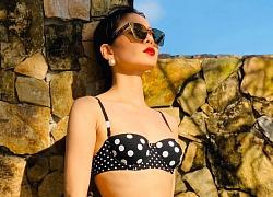 Lệ Quyên diện bikini khoe body "cực bốc" mà cứ ngỡ người mẫu nào đang thả dáng