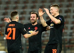 MU đặt một chân vào tứ kết Europa League sau trận thắng 5-0