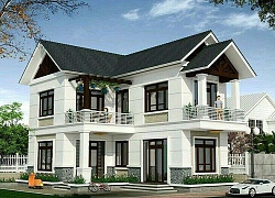 Những mẫu nhà 2 tầng chữ L 100m2 tuyển chọn, nhà đông người ở thoải mái