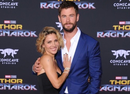 Sắc vóc nóng bỏng của bà xã 'Thần Sấm' Chris Hemsworth