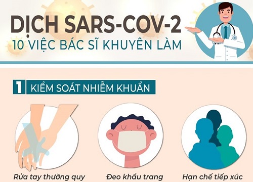 10 điều nên làm ngay khi có thêm ca nhiễm SARS-CoV-2 mới