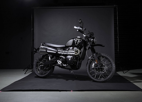 Ăn theo phim 007 mới, Triumph làm "cào cào" Scrambler 1200 XE đặc biệt mang dấu ấn James Bond