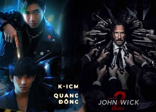 Bị netizen ám chỉ 'lấy ý tưởng' phim 'John Wick 2' giống K-ICM, Karik đáp trả 'Haha' đầy ẩn ý