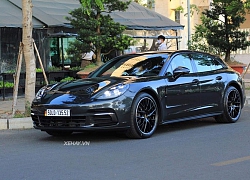 Chiêm ngưỡng "hàng nóng" Porsche Panamera 4 Sport Turismo trên đường phố Sài Gòn