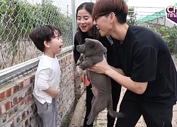 Cư dân mạng thích thú với màn gặp gỡ siêu hài giữa "idol mắt lé" Nguyễn Văn Dúi với Hot family Đậu Đậu, xác nhận Dúi ngoài đời vừa lé vừa lùn (!)