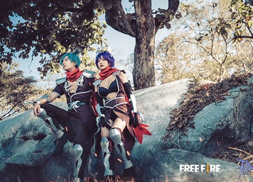 Free Fire tung cosplay Sứ Giả Thiên Sứ và Sứ Giả Ác Ma