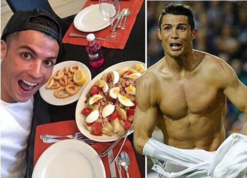 Hậu trường sân cỏ 17/3: CR7 tăng cân nhờ chịu khó xơi hamburger