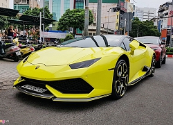 Lamborghini Huracan biển 56789 với gói độ hầm hố ở TP.HCM