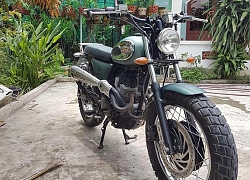 Người chơi Sài Gòn dọn "xe già" Honda LA250 thành scrambler phong trần, tiêu điểm nằm ở một chi tiết cực "độc"