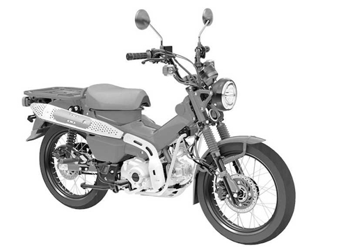 "Soi 4 phương 8 hướng" Honda Super Cub bản địa hình, báo hiệu ngày ra mắt đã tới gần