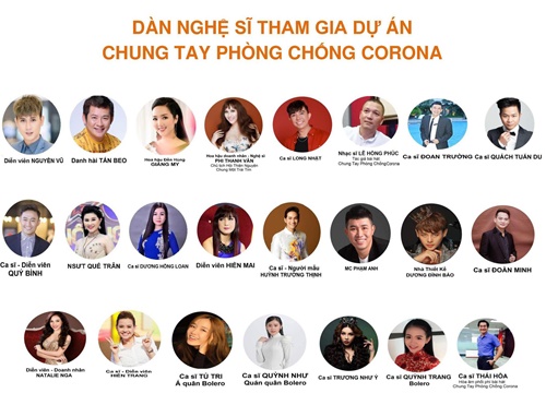 Thu âm ca khúc 'Chung tay phòng chống Corona'