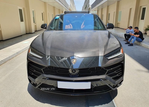 Tóm gọn siêu phẩm Lamborghini Urus với bộ cánh cực cánh lạ mắt tại TP.Hồ Chí Minh