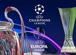 UEFA ấn định thời gian đá chung kết Champions League và Europa League