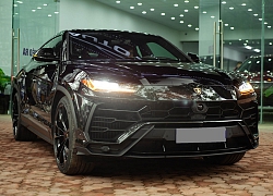 Ngắm Lamborghini Urus màu đen đầu tiên về VN, giá khoảng 1 triệu USD