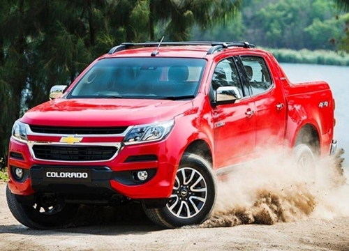 Sau Chevrolet Traiblazer, đến lượt bán tải Colorado đại hạ giá xả hàng tồn