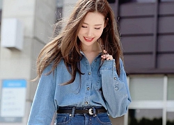 Suzy, Hani và dàn mỹ nhân Hàn diện váy áo denim khoe dáng gợi cảm