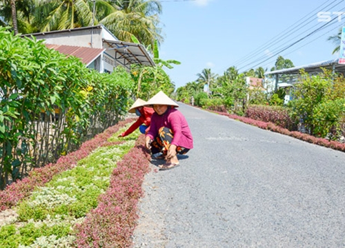 Mỹ Tú đẹp cảnh quan, đẹp nếp sống