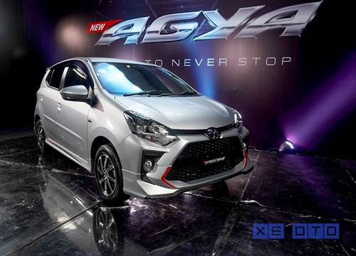 Toyota Wigo 2020 chính thức ra mắt tại Indonesia giá từ 210 triệu đồng