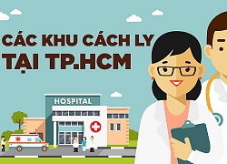 TP.HCM có những khu cách ly nào, ở đâu?