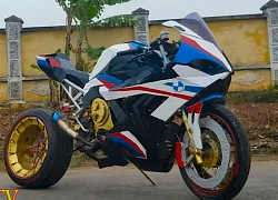 Dùng bìa các-tông biến Wave 110 thành BMW S1000RR, dân Việt khiến báo ngoại nể