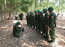 Huấn luyện chiến sĩ mới ở các đơn vị BĐBP