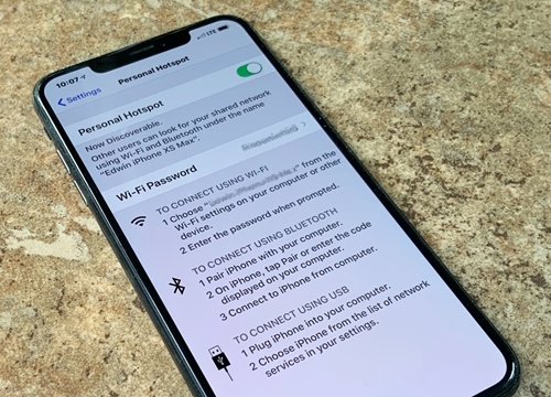 iOS 13 gặp sự cố với Personal Hotspot