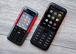 Nokia 5310 bản 2020 so dáng cùng 'đàn anh' 2007