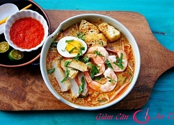 Thưởng thức món bún Laksa của Malaysia ngon tuyệt tại nhà