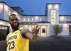 Cận cảnh căn biệt thự 23 triệu USD của siêu sao LeBron James, nơi giúp thời gian cách ly vì dịch Covid-19 không trở nên nhàm chán