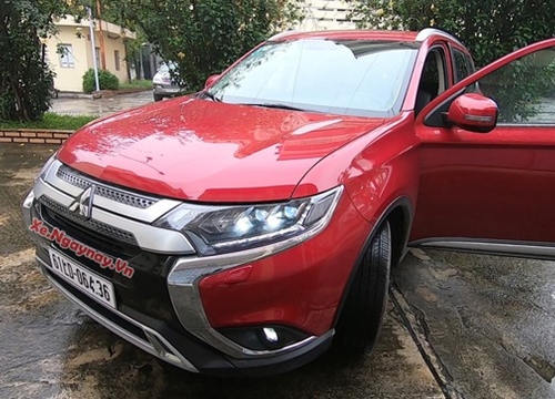 Đánh giá Mitsubishi Outlander 2020 - bản nâng cấp phù hợp cho gia đình