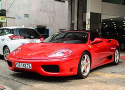 Ferrari 360 Spider từng của ông Đặng Lê Nguyên Vũ tái xuất tại TP.HCM