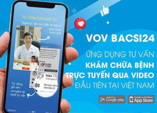 Giữa mùa dịch: "Chỉ cần ngồi im, khám bệnh đã có VOV Bacsi24 lo"