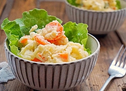 Nắng lên, làm ngay salad khoai tây vừa ngon, mát lại bổ dưỡng vô cùng