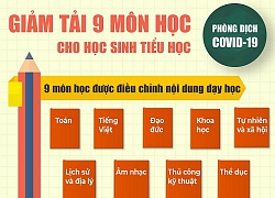 9 môn học được giảm tải cho học sinh tiểu học nghỉ phòng dịch COVID-19